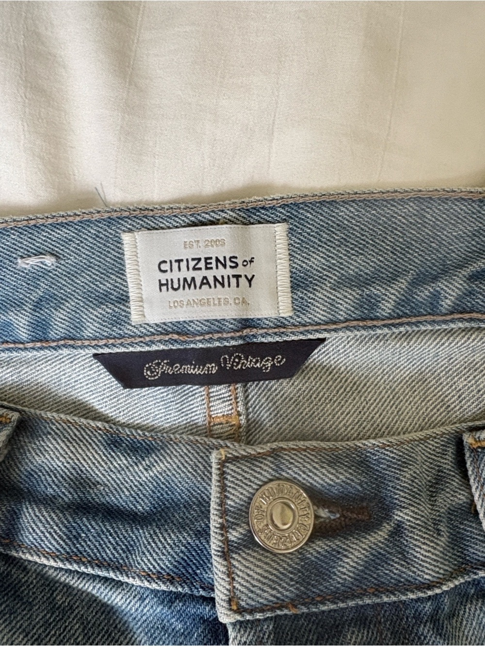 Citizens of Humanity Barrel Horseshoe Jeans Size 30 - Picture 4 of 7